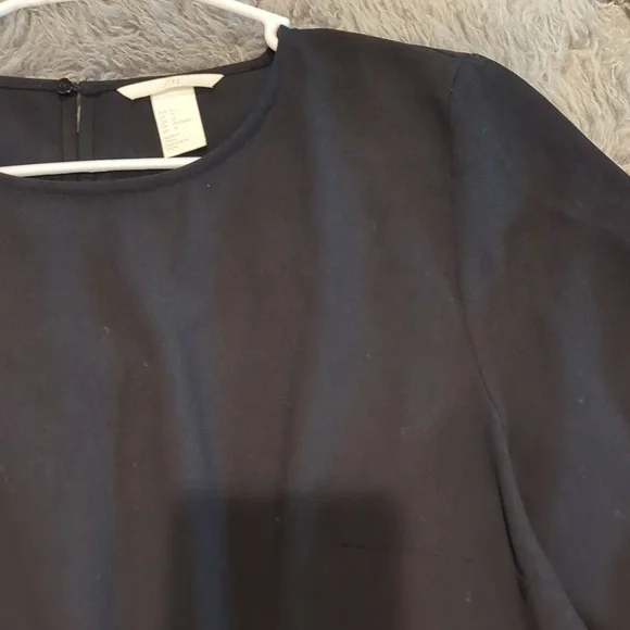 Basic Black Dress with Pearls - Picture 2 of 5